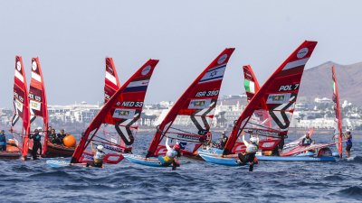 Campeonato del mundo de iQFOiL, 2024 (© Sailing Energy/Marina Rubicón)