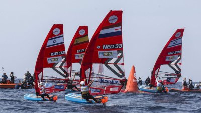 Campeonato del mundo de iQFOiL, 2024 (© Sailing Energy/Marina Rubicón)