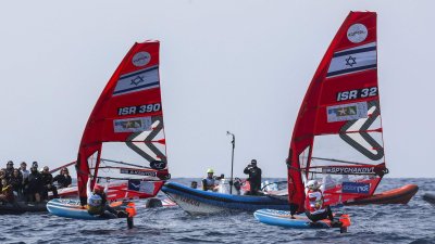 Campeonato del mundo de iQFOiL, 2024 (© Sailing Energy/Marina Rubicón)
