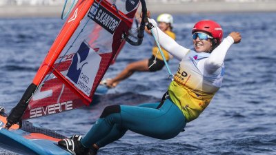 Campeonato del mundo de iQFOiL, 2024 (© Sailing Energy/Marina Rubicón)