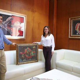 Cuadros de César Manrique adquiridos por los Centros Turísticos