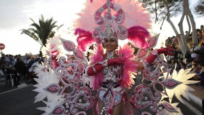 Coso del Carnaval de Arrecife, 2024 (Fotos: Juan Mateos)