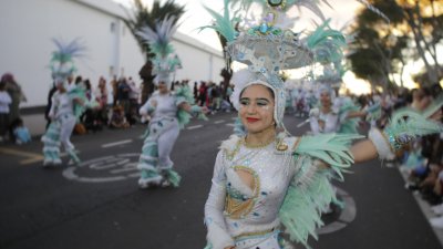 Coso del Carnaval de Arrecife, 2024 (Fotos: Juan Mateos)
