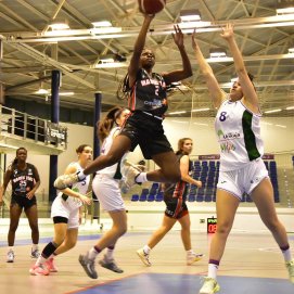 Jugadora de baloncesto del Magec Tías