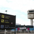 Torre de control del aeropuerto de Lanzarote. Foto: José Luis Carrasco. Torre de control del aeropuerto de Lanzarote. Foto: José Luis Carrasco.