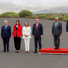 Asistentes de la 34 Cumbre Hispano-Portuguesa