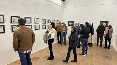 Exposición del artista italiano en la Casa de la Cultura de Yaiza