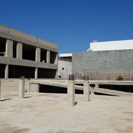 Plaza del Teatro Municipal en la calle Libertad de Tías