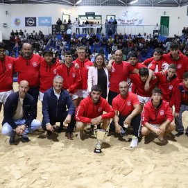 Equipo de lucha canaria