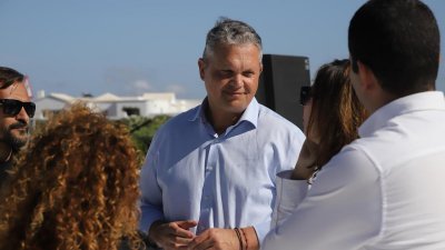 El concejal del PSOE en Arrecife, Alfredo Mendoza. Foto: PSOE Arrecife.