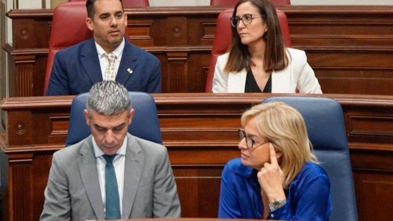 Natalia Santana y Yoné Caraballo de Nueva Canarias 