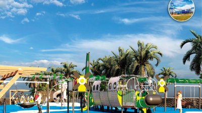 Proyecto de reforma del parque infantil de Matagorda. Foto: Ayuntamiento de Tías.