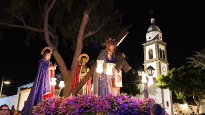 Procesión del Santo Encuentro en Arrecife, 2024