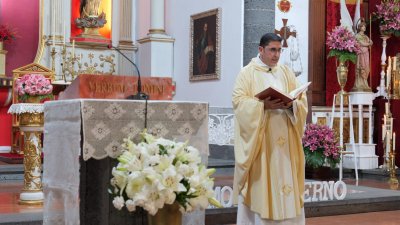 Celebración de Jueves Santo en San Ginés, 2024