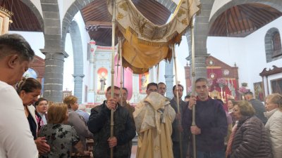 Celebración de Jueves Santo en San Ginés, 2024