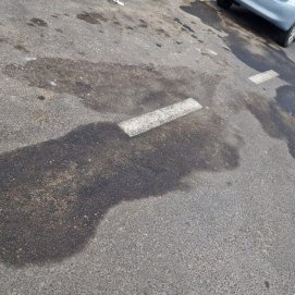 Imágenes de las manchas de orina en Playa Honda