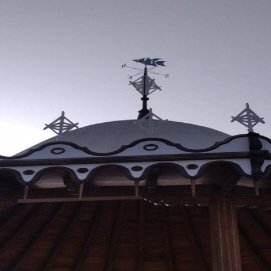 Restaurada la veleta del "Quiosco de la Música" en Arrecife