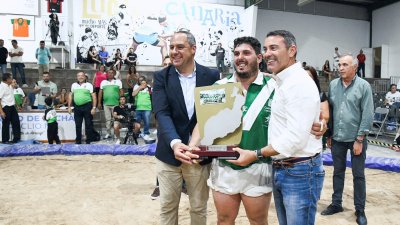 Reapertura del terrero "Heraclio Niz" en Arrecife
