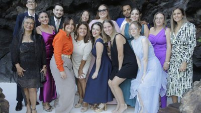 Graduación de los estudiantes de Turismo en Jameos (Fotos: Juan Mateos)