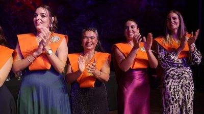 Graduación de los estudiantes de Turismo en Jameos (Fotos: Juan Mateos)