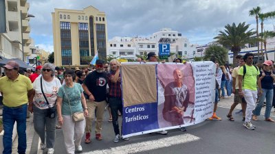 Manifestación 20 de abril en Arrecife