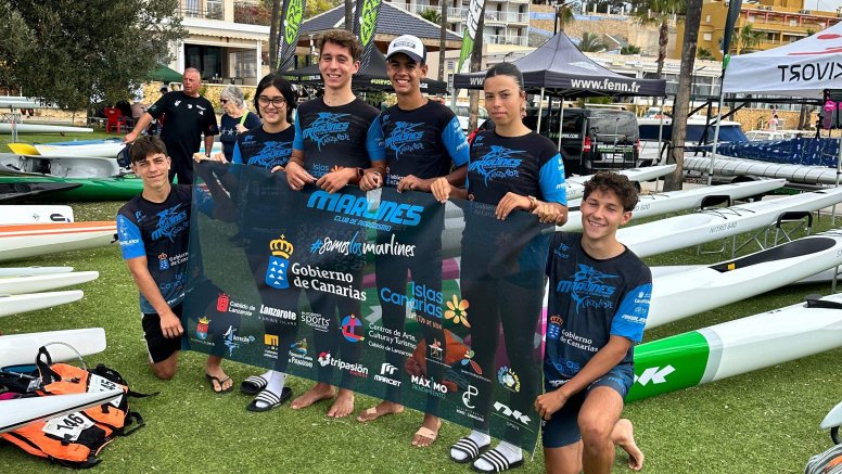 Dos oros y dos bronces de la 'XV Eurochallenge' regresan a Lanzarote de mano de los Marlines