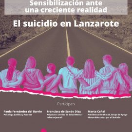 La asociación de mujeres Atria aborda el suicidio y su creciente incidencia en Lanzarote
