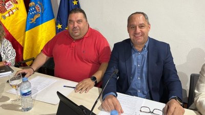 Guayo Rodríguez y Juan Monzón, concejales del PP