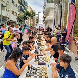 El Torneo de Ajedrez Calle Real vuelve a Arrecife con su segunda edición