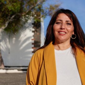 Zaida González, candidata de Unidas Sí Podemos 