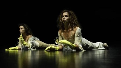 La bailarina lanzaroteña Acerina H. Toledo