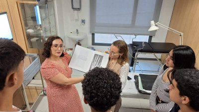 Estudiantes del IES Agustín Espinosa visitan el Palacio de Justicia de Arrecife
