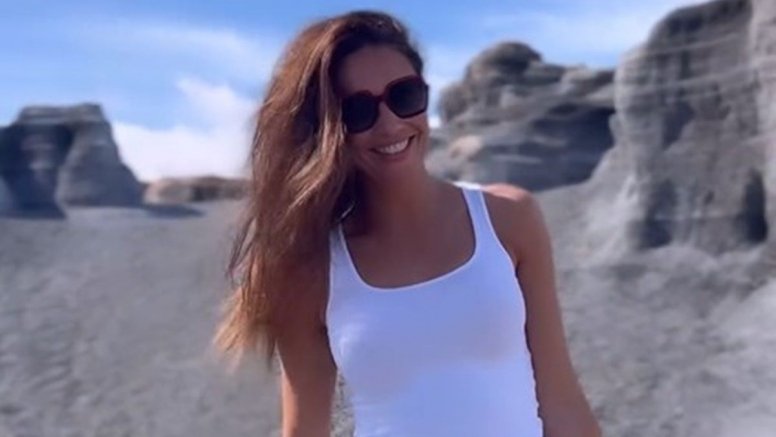 Lara Álvarez en Lanzarote