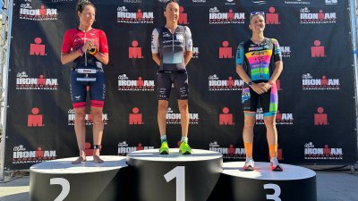 Podio femenino IRONMAN Lanzarote 2024