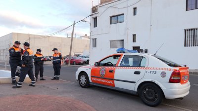 Misa y procesión en honor a las fiestas de María Auxiliadora, Argana Alta