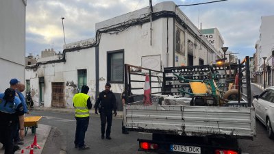 Dispositivo de la Policía Local de Arrecife este domingo