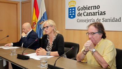 Rueda de prensa de la consejera de Sanidad, Esther Monzón, sobre el Calendario Vacunal