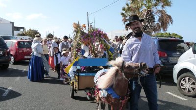 El CEIP César Manrique Cabrera de Tahíche celebra su primera Romería Inclusiva