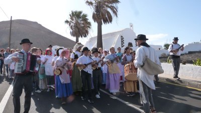 El CEIP César Manrique Cabrera de Tahíche celebra su primera Romería Inclusiva