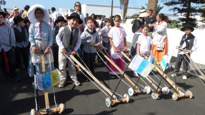 El CEIP César Manrique Cabrera de Tahíche celebra su primera Romería Inclusiva