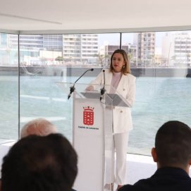 María Dolores Corujo, presidenta del Cabildo de Lanzarote