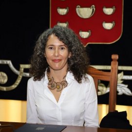 La consejera de Energía del Cabildo de Lanzarote, Ariagona González en funciones. Foto: Cabildo de Lanzarote.