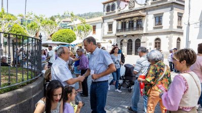 Campaña del PSOE por las Europeas en Gáldar y Teror