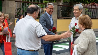 Campaña del PSOE por las Europeas en Gáldar y Teror