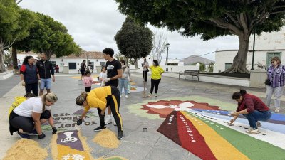Celebración del Corpus Christi en Yaiza