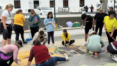 Celebración del Corpus Christi en Yaiza