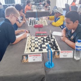 Santiago Parra Erazo en el Campeonato de Canarias de Ajedrez 