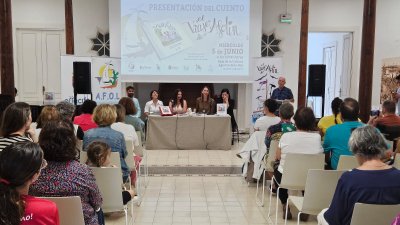 Presentación del libro de cuentos El Viaje de Afolin de AFOL en Arrecife