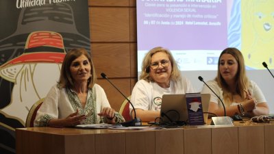 Pilar Fernández e Irene Tortosa