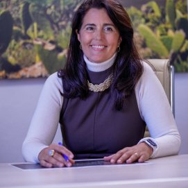 Evelia García, candidata a la alcaldía por PMH y alcaldesa de Haría